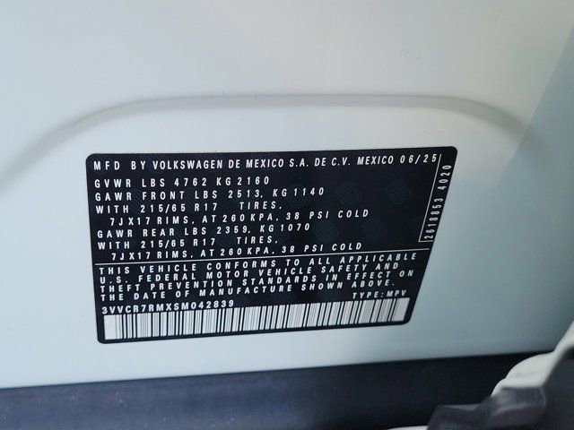 Used 2025 Volkswagen Tiguan S FWD image 34