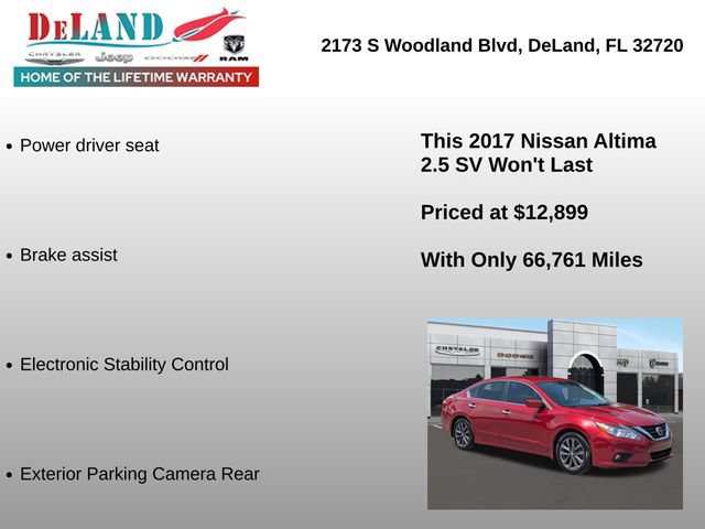 Used 2017 Nissan Altima 2.5 SV FWD image 6