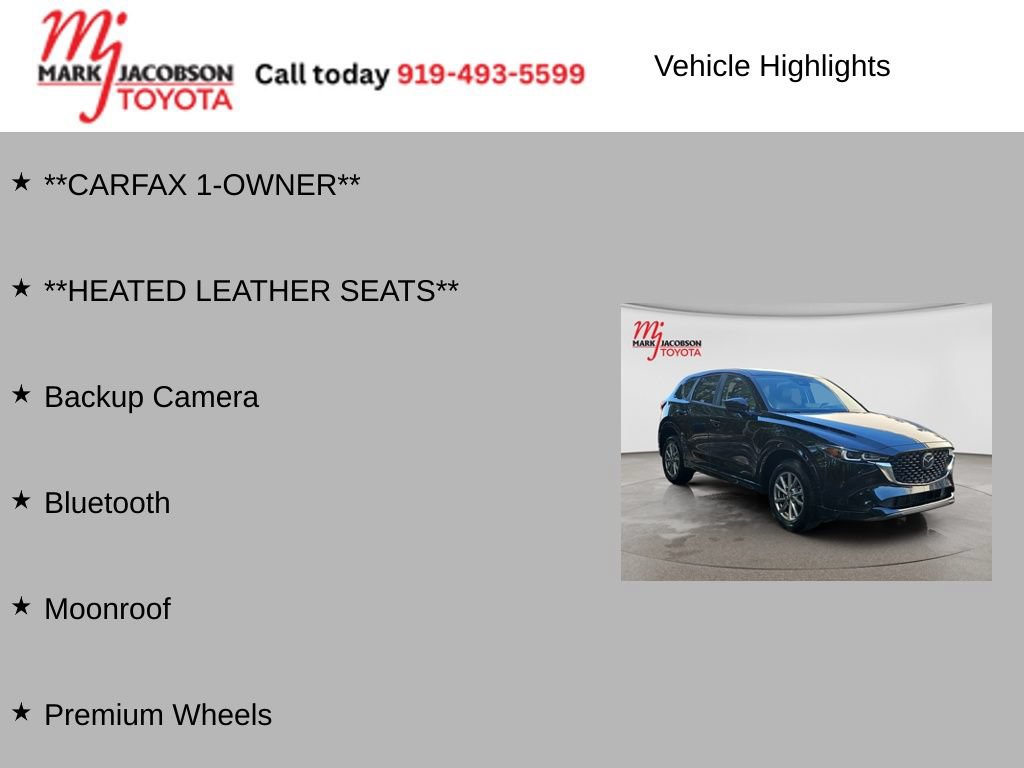 Used 2025 MAZDA CX-5 AWD 2.5 S w/ Preferred Package image 5
