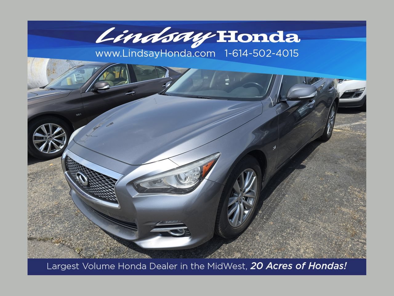 Used 2014 INFINITI Q50 Premium w/ Spare Tire Package AWD/4WD image 1