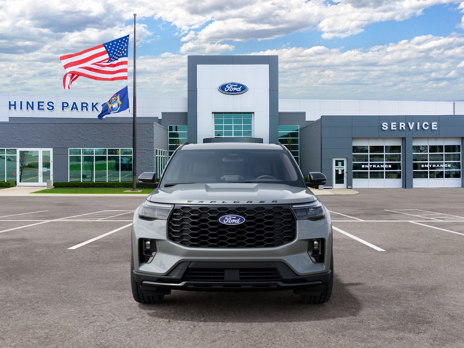New 2027 Ford Explorer ST-Line w/ Premium Package AWD/4WD image 3