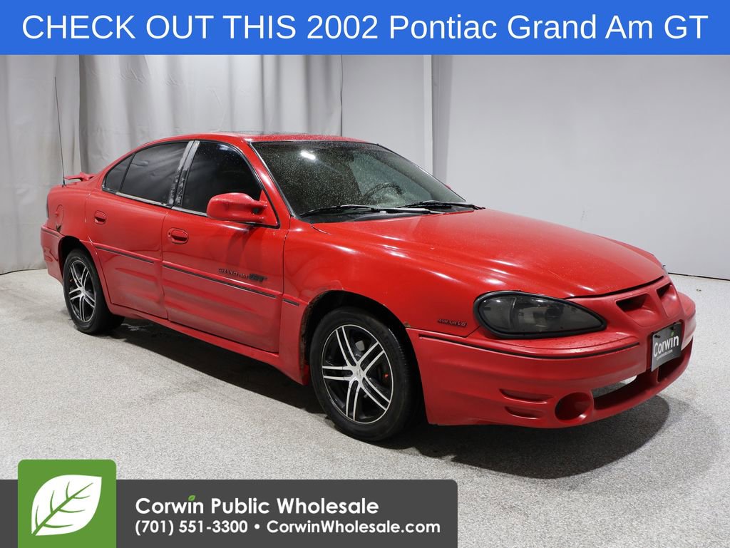 Used 2002 Pontiac Grand Am GT w/ Solid Value Appearance Pkg