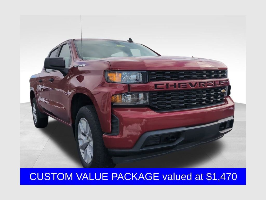 Used 2020 Chevrolet Silverado 1500 Custom w/ Custom Value Package image 1