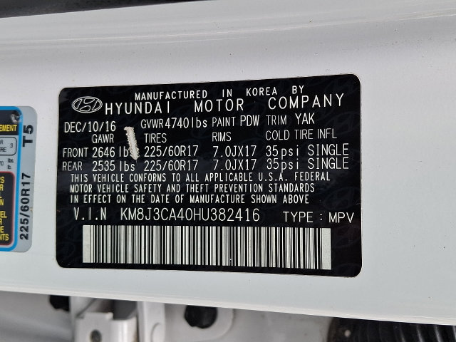 Used 2017 Hyundai Tucson SE w/ SE Popular Package 02 AWD/4WD image 27