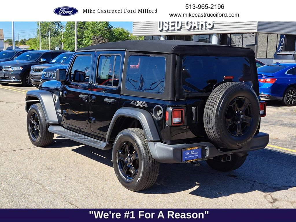 Used 2021 Jeep Wrangler Unlimited Sport image 3