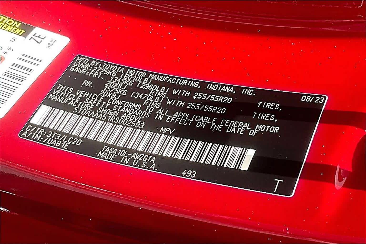 Certified 2024 Toyota Grand Highlander FWD image 34