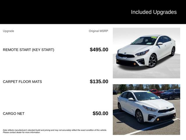 Used 2020 Kia Forte LXS FWD image 8