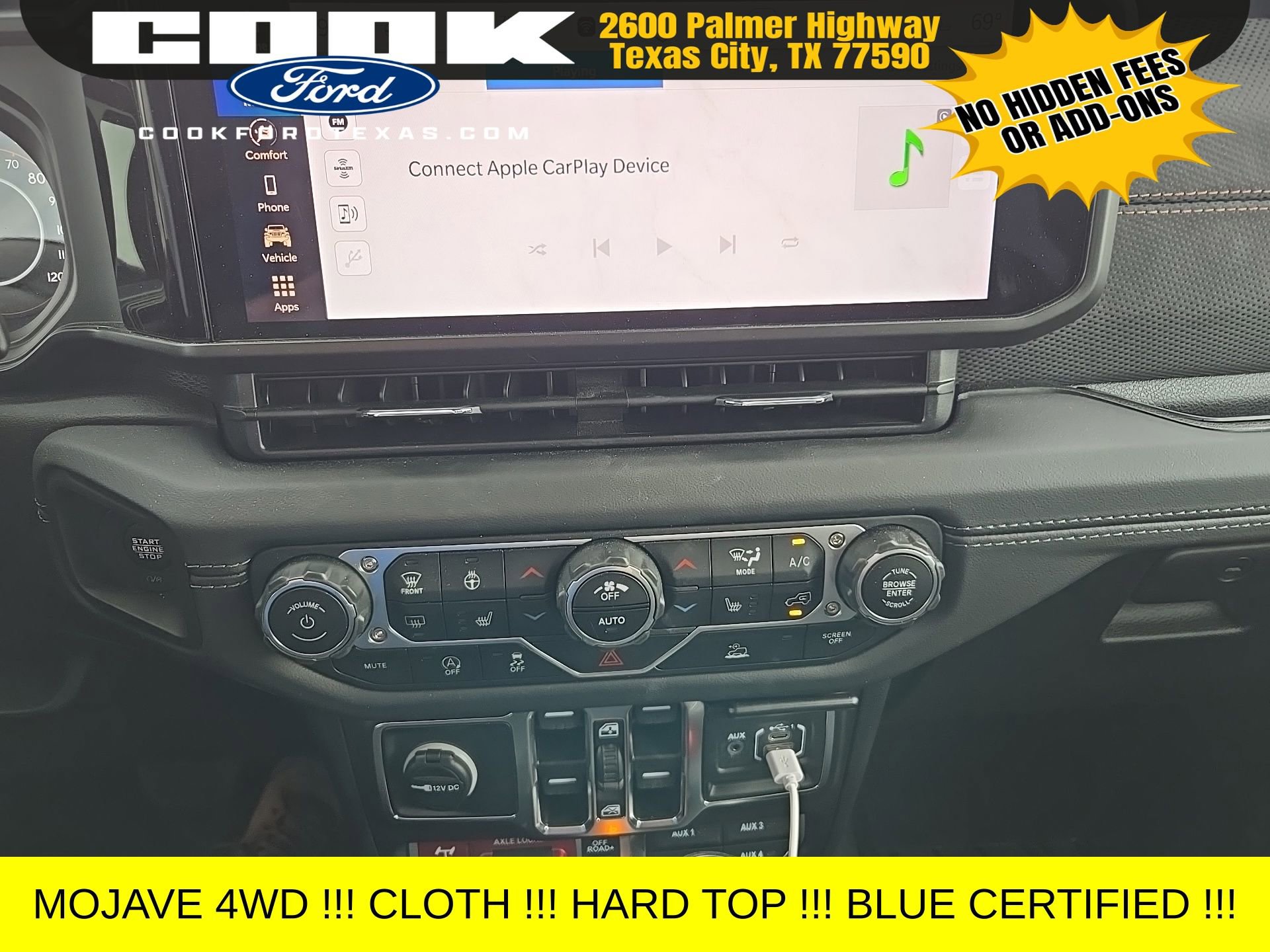 Used 2025 Jeep Gladiator Mojave w/ Convenience Group AWD/4WD image 4