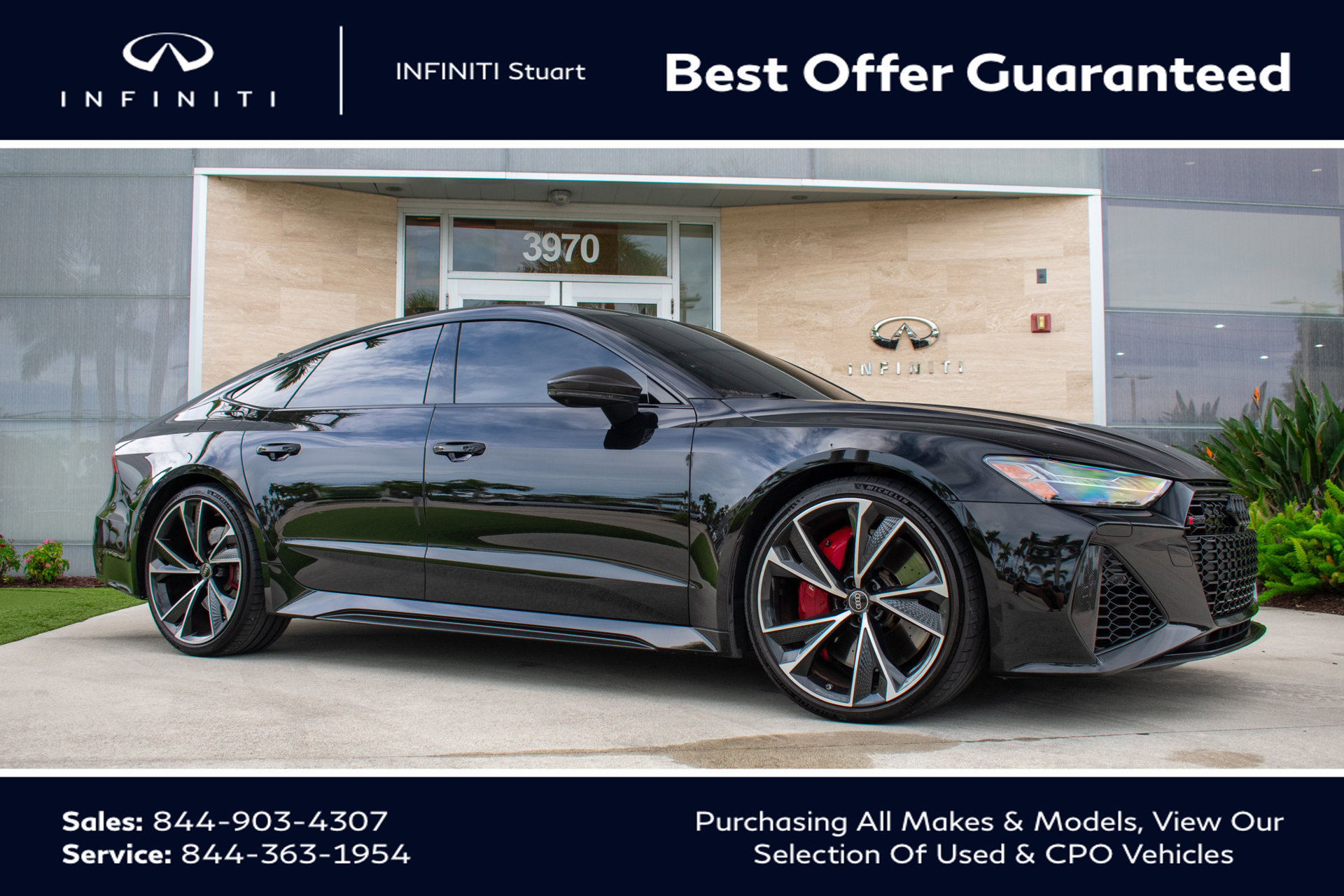 Used 2021 Audi RS 7 Sportback w/ Carbon Optic Package