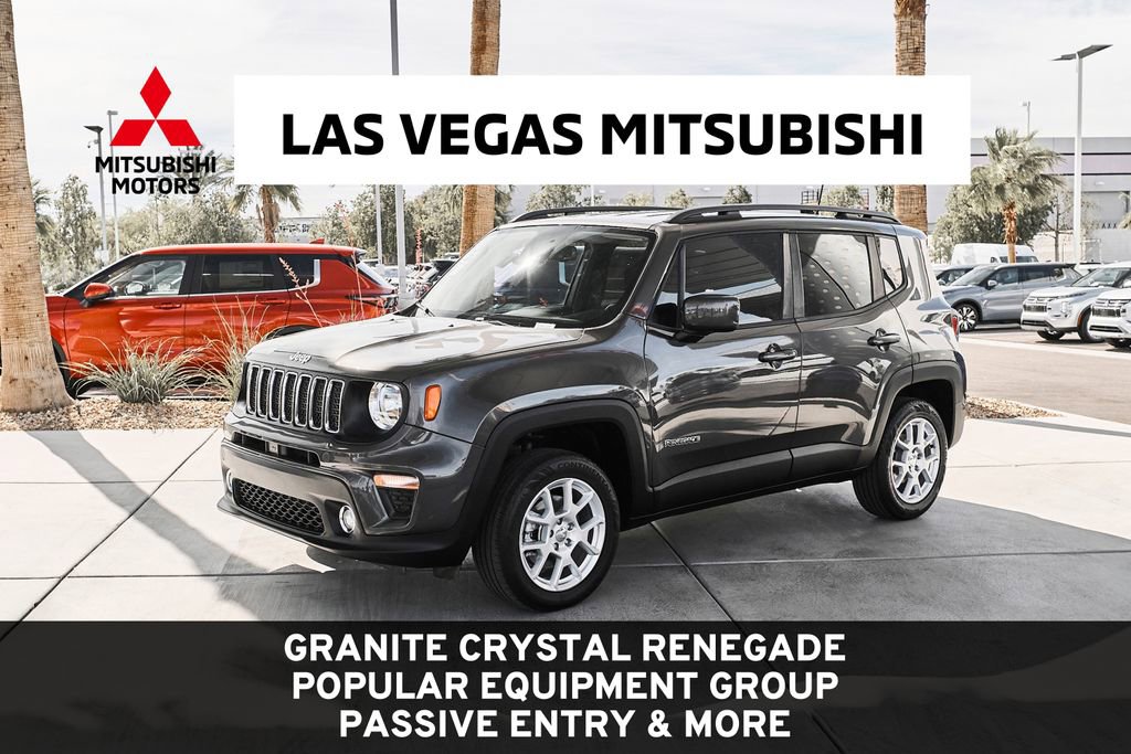 Used 2020 Jeep Renegade Latitude w/ UConnect 8.4 Nav Group AWD/4WD image 1