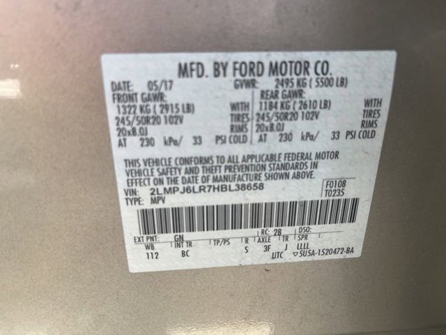 Used 2017 Lincoln MKX Reserve w/ Lincoln MKX Climate Package FWD image 15