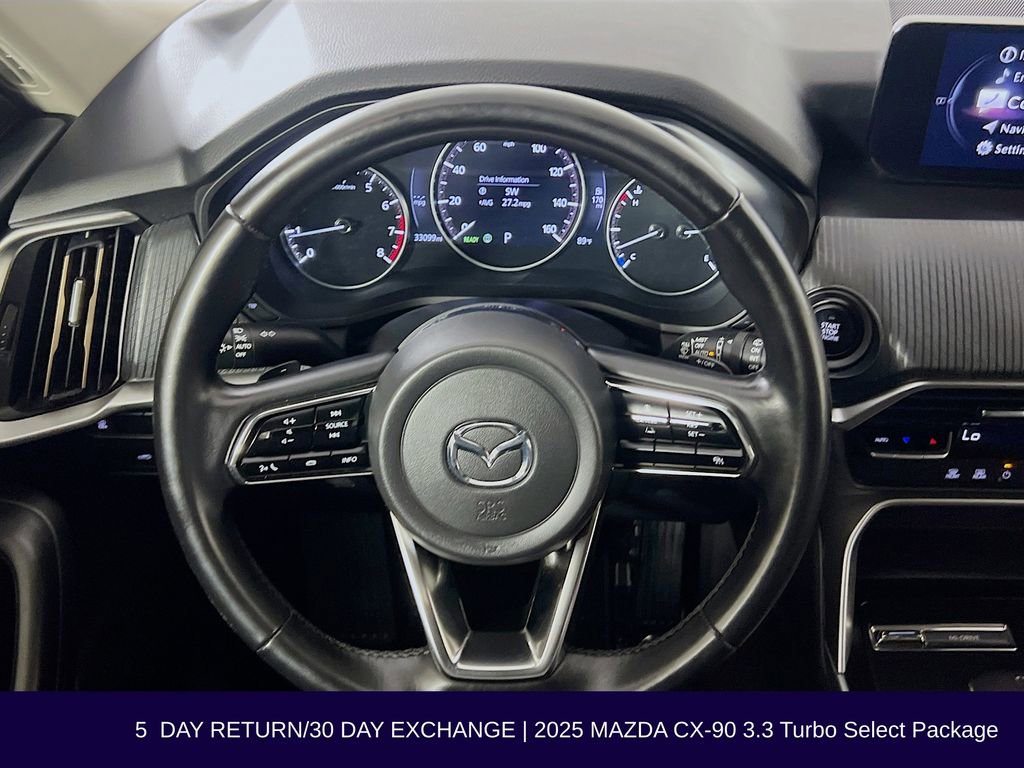 Used 2025 MAZDA CX-90 3.3 Turbo w/ Select Package AWD/4WD image 14