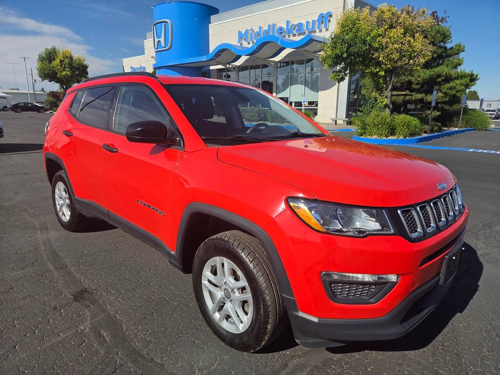 Used 2018 Jeep Compass Sport AWD/4WD image 1
