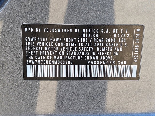 Used 2022 Volkswagen Jetta SE image 38