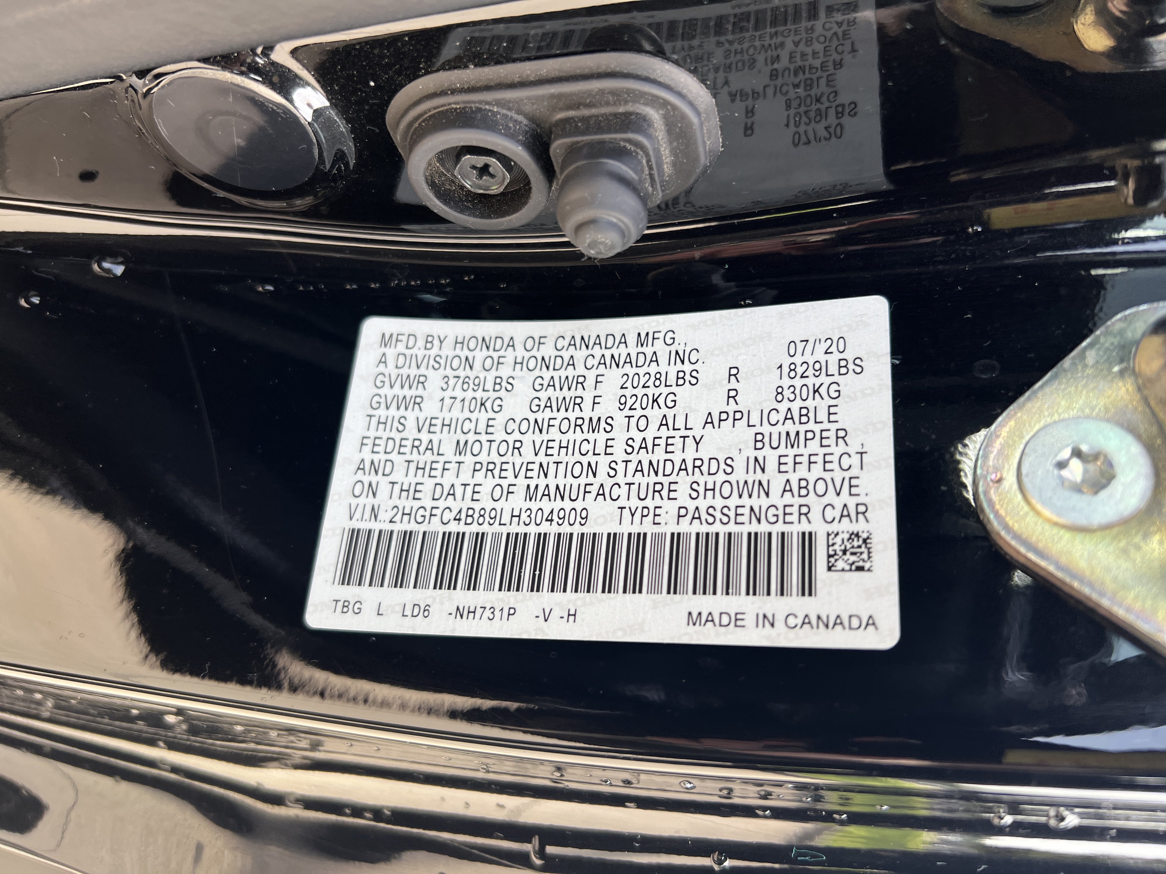 Used 2020 Honda Civic Sport image 28