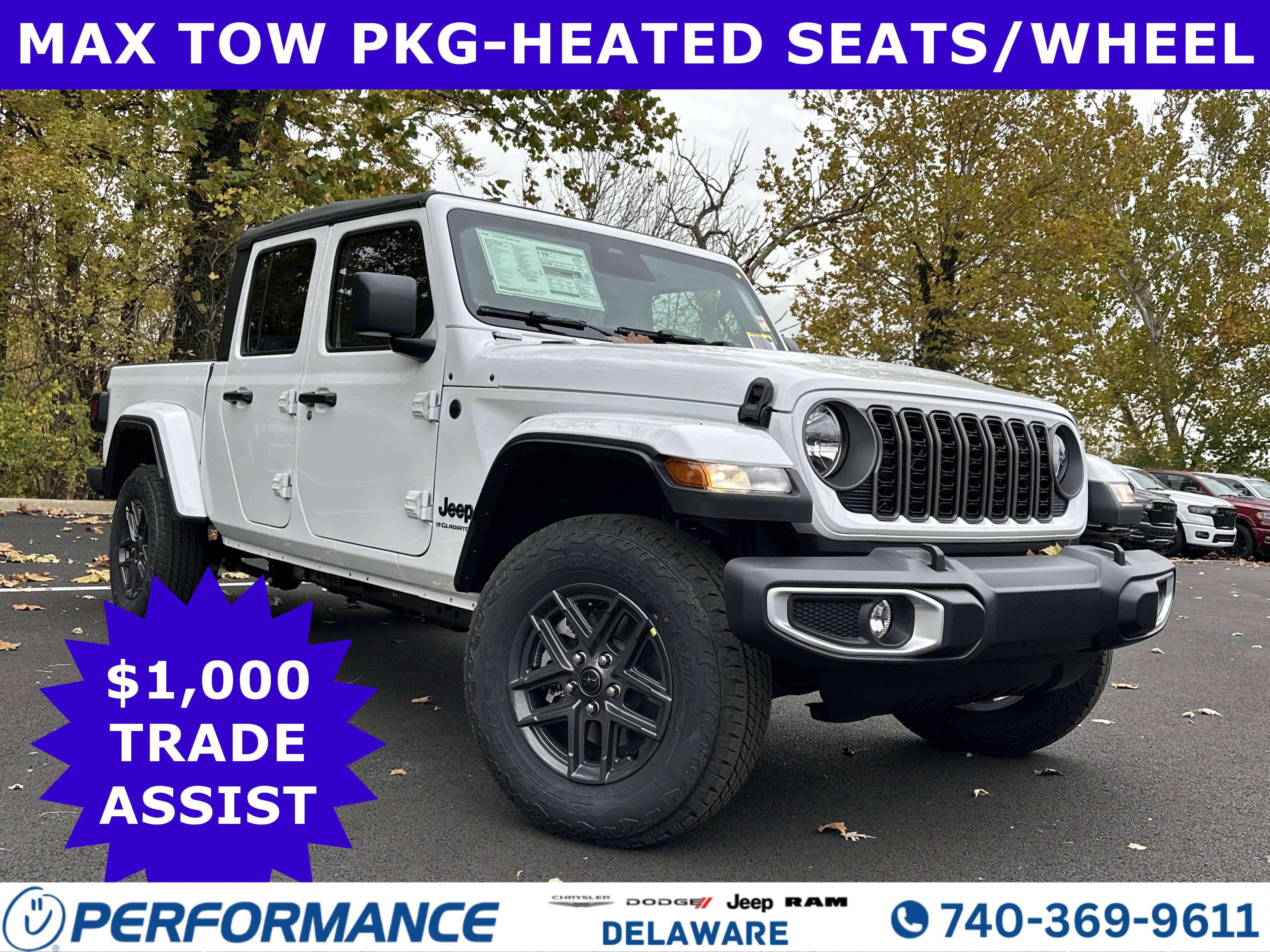 New 2026 Jeep Gladiator Sport image 1