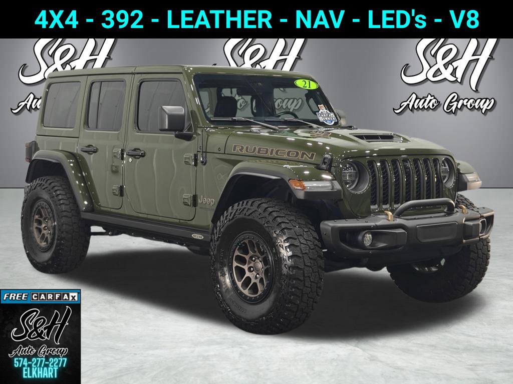 Used 2021 Jeep Wrangler Unlimited Rubicon w/ Xtreme Recon 35" Tire Package