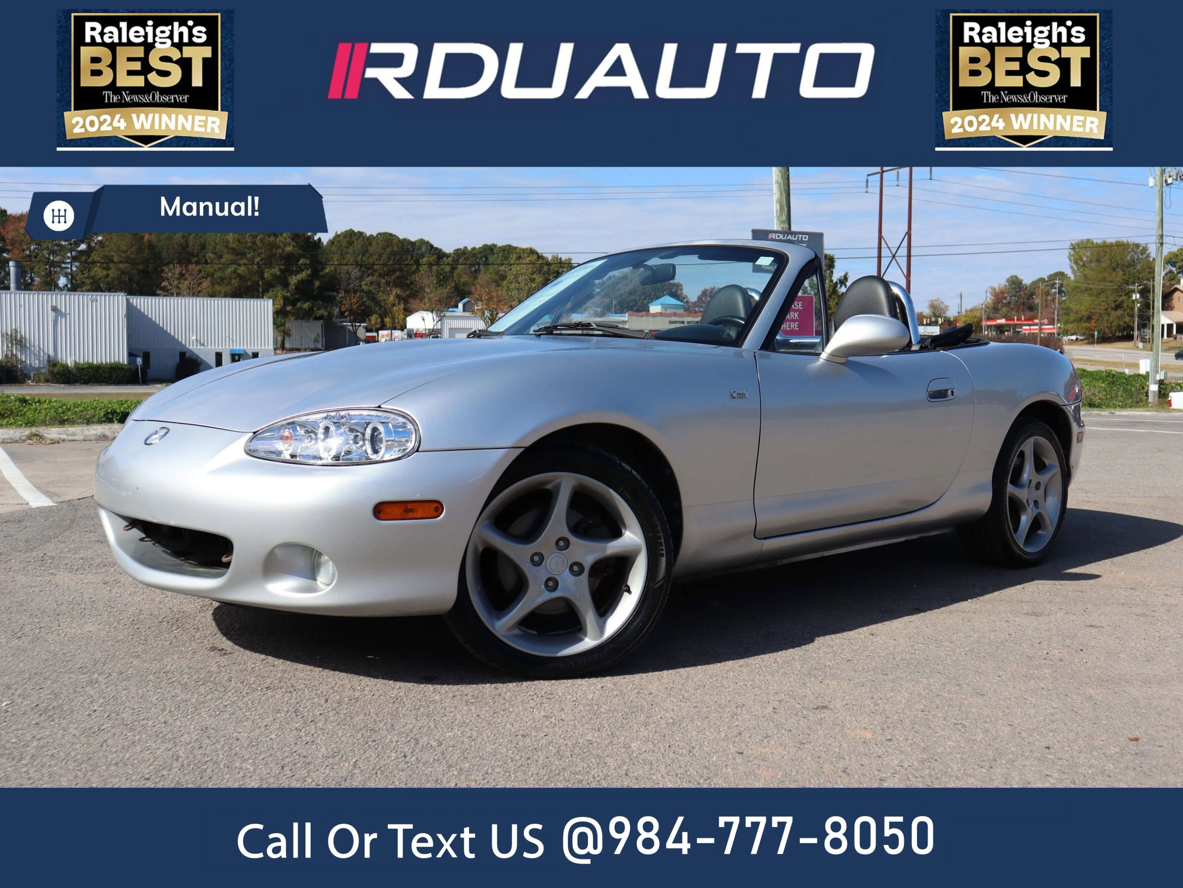 Used 2003 MAZDA MX-5 Miata RWD image 1