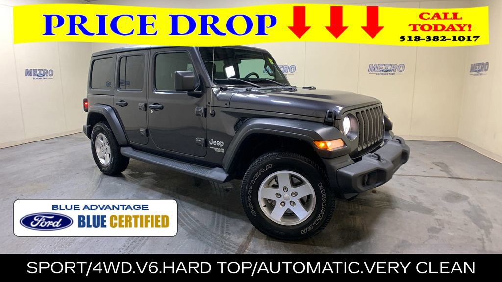Used 2020 Jeep Wrangler Unlimited Sport S
