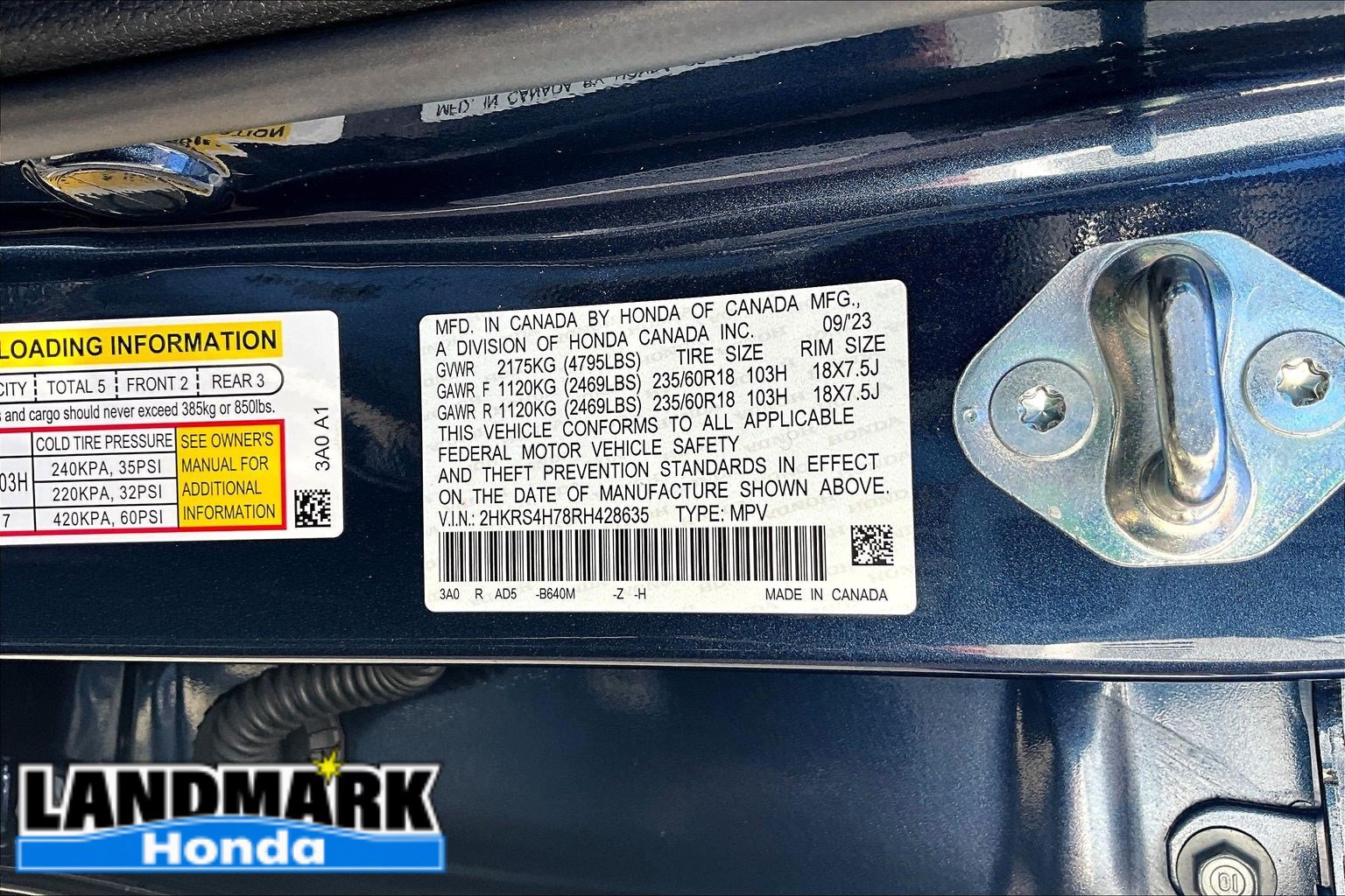 Certified 2024 Honda CR-V EX-L image 35