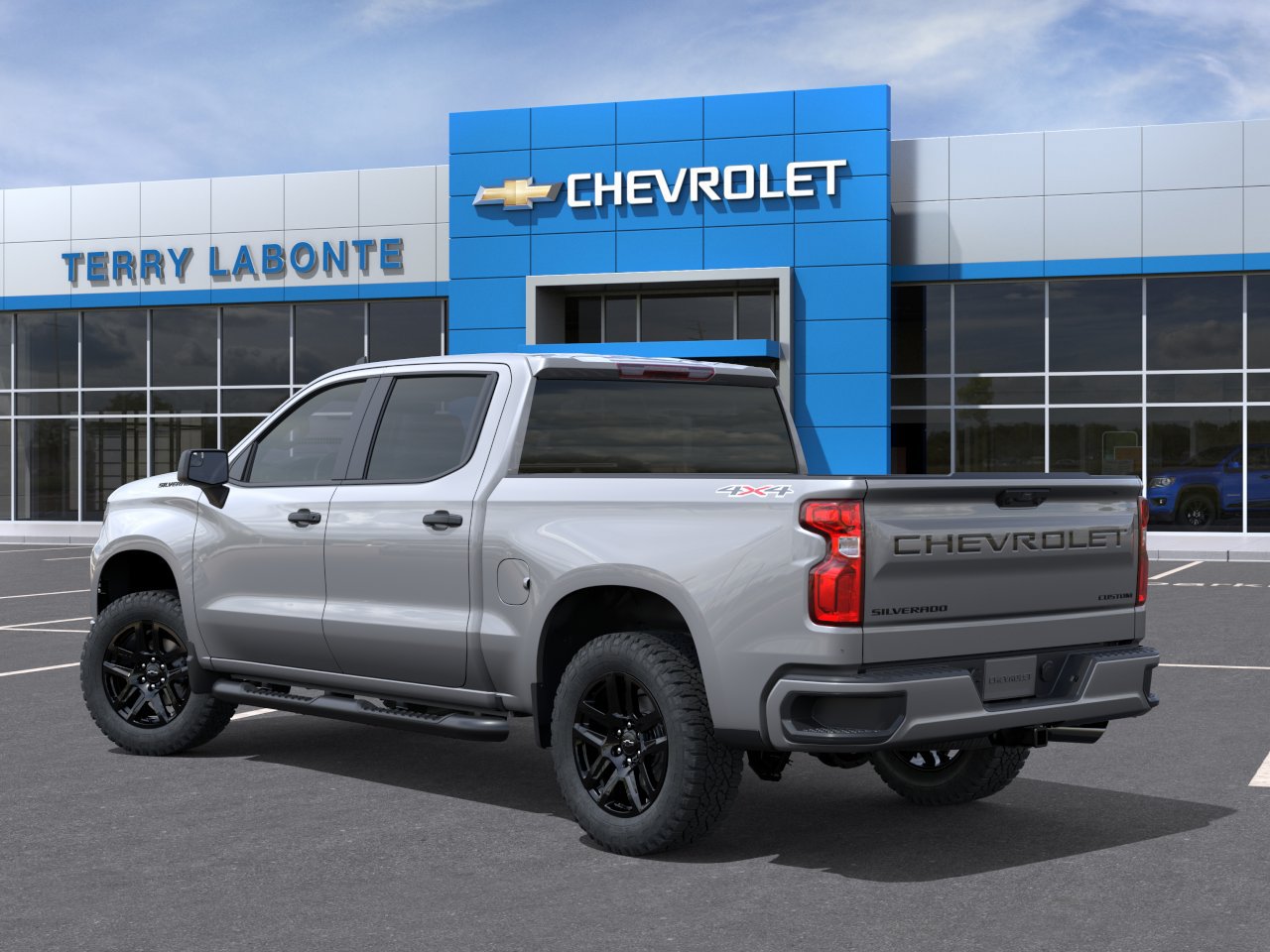 New 2026 Chevrolet Silverado 1500 Custom w/ Turbomax Blackout Package AWD/4WD image 5