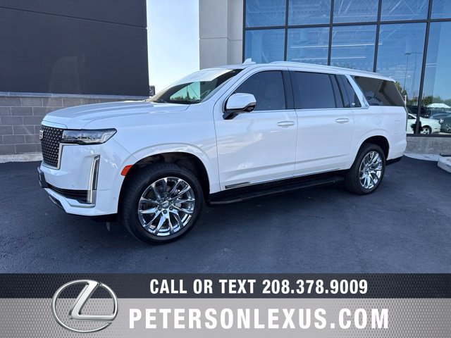 Used 2021 Cadillac Escalade ESV Premium Luxury w/ Driver Assist Tech Package AWD/4WD image 2
