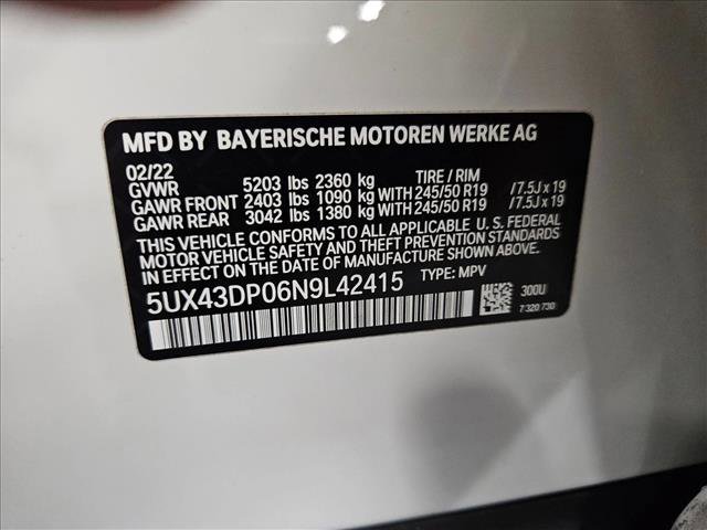 Used 2022 BMW X3 sDrive30i w/ Convenience Package image 25