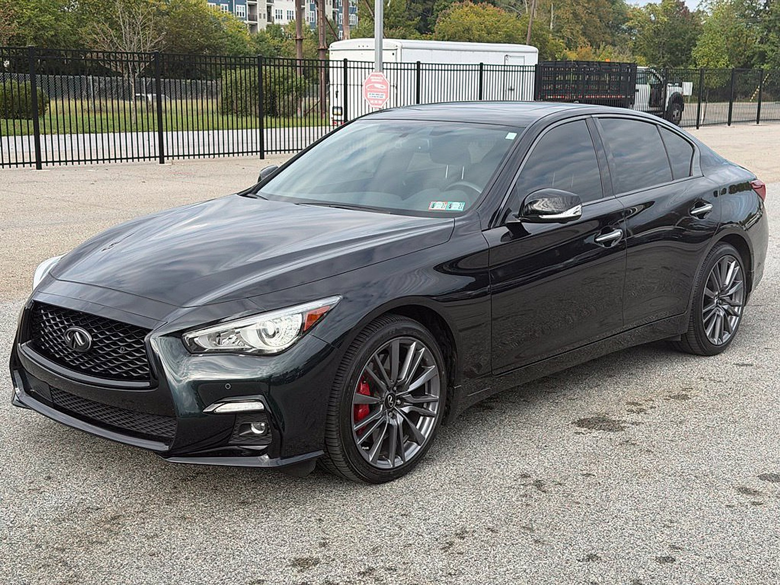 Certified 2024 INFINITI Q50 Red Sport 400 w/ Black Opal Edition AWD/4WD image 3