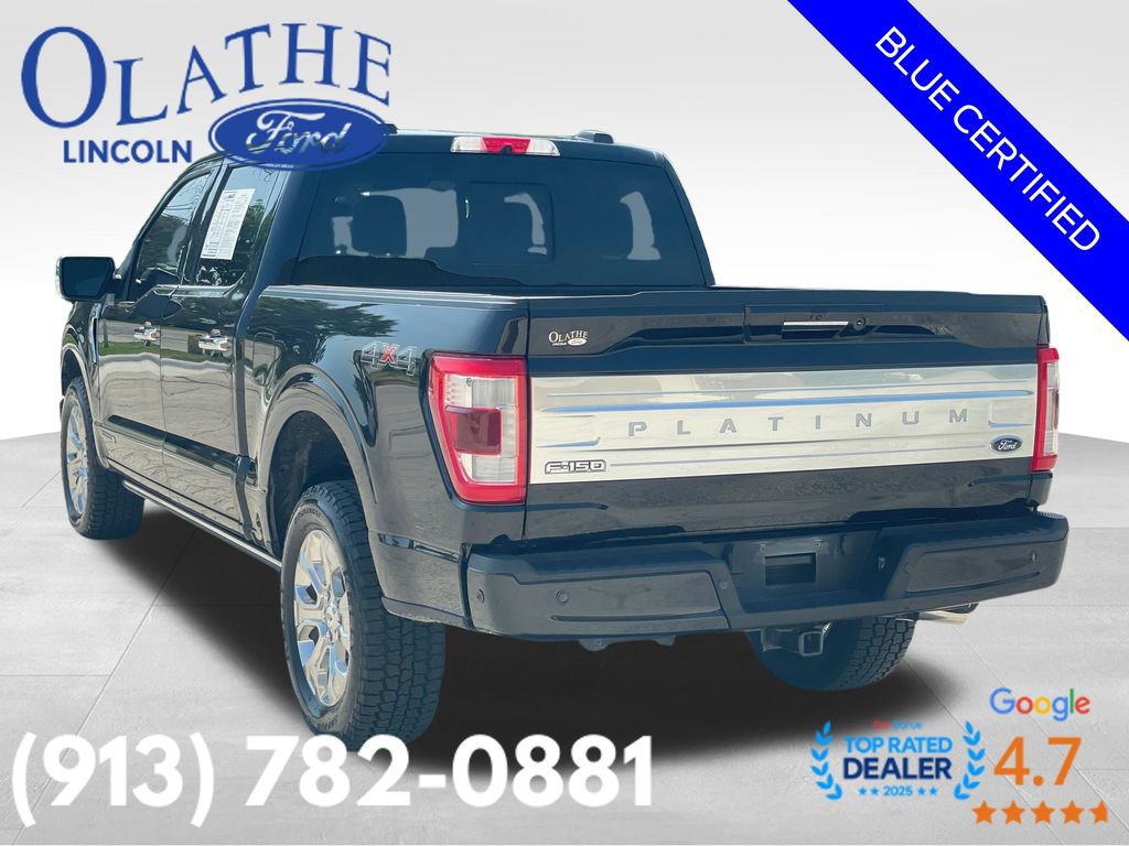 Certified 2022 Ford F150 Platinum w/ Equipment Group 701A High AWD/4WD image 5