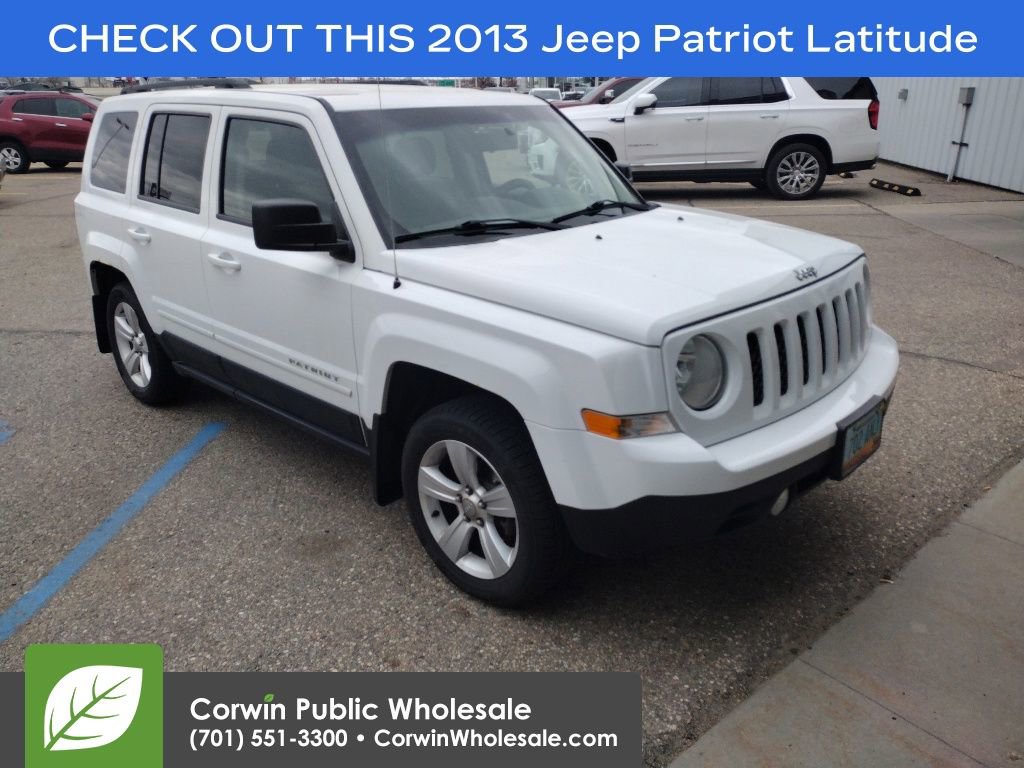 Used 2013 Jeep Patriot Latitude w/ Premium Sound Group