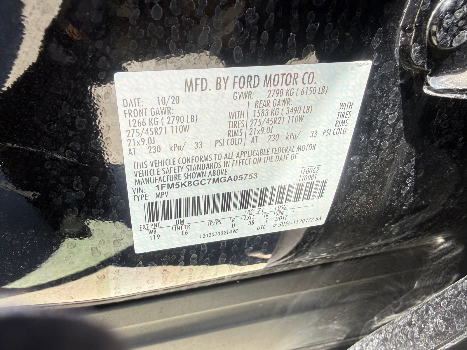 Used 2021 Ford Explorer ST w/ Equipment Group 401A AWD/4WD image 10