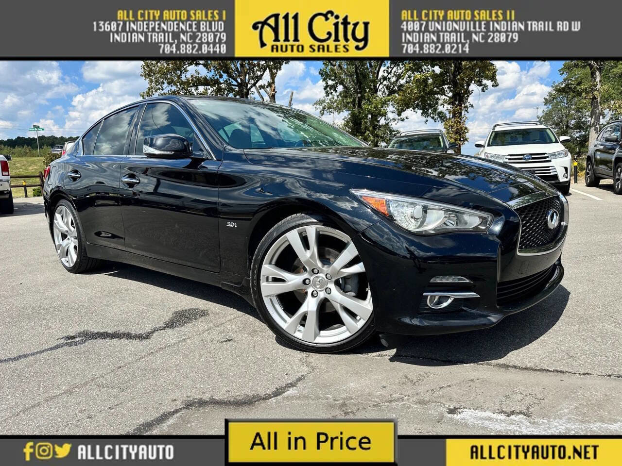 Used 2016 INFINITI Q50 3.0t Premium w/ 3.0T Premium Plus Package