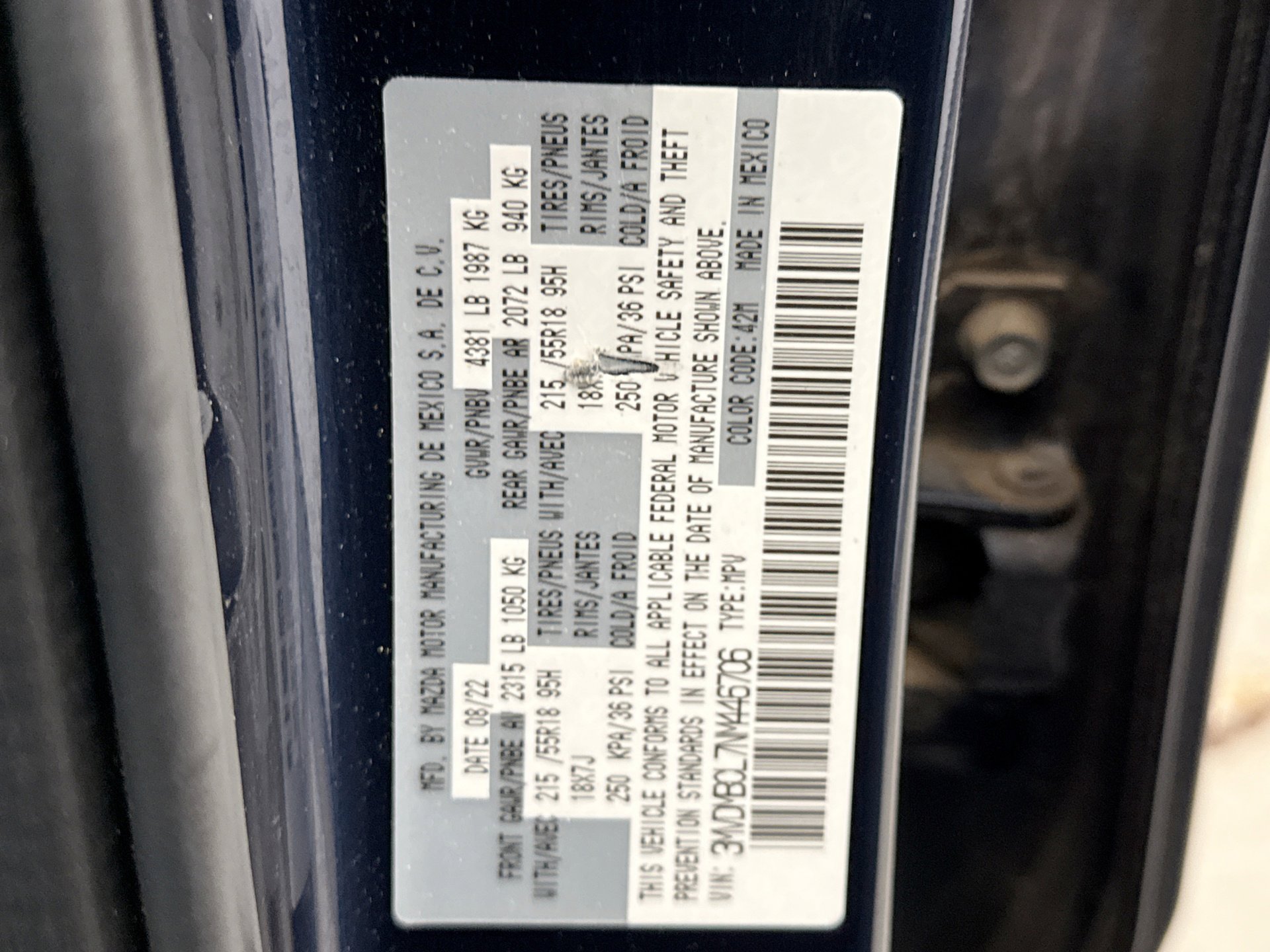 Used 2022 MAZDA CX-30 AWD 2.5 S w/ Preferred Package image 24