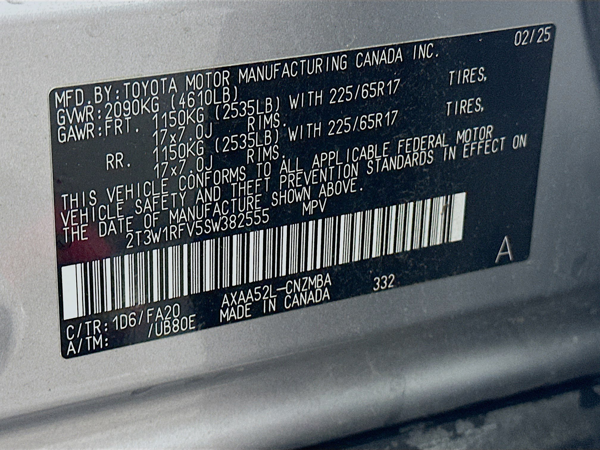 Used 2025 Toyota RAV4 XLE FWD image 12