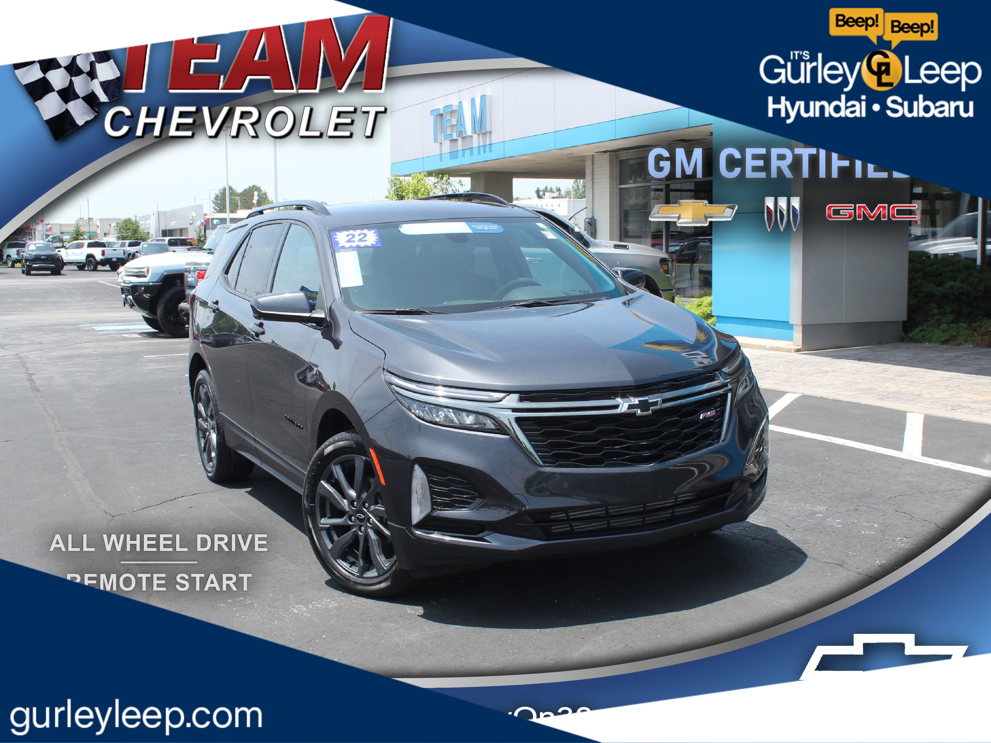 Used 2022 Chevrolet Equinox RS w/ LPO, Floor Liner Package