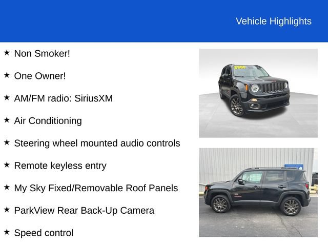 Used 2016 Jeep Renegade 75th Anniversary AWD/4WD image 2