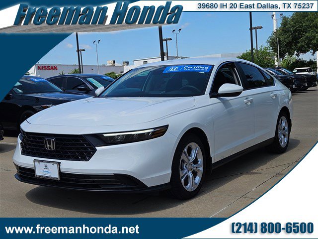 Certified 2025 Honda Accord LX image 1
