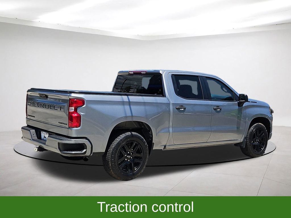 Used 2023 Chevrolet Silverado 1500 Custom w/ LPO, Dark Essentials Package RWD image 7