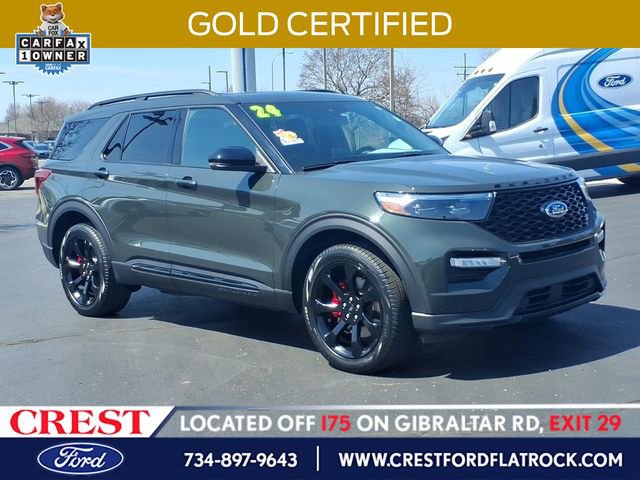 Certified 2024 Ford Explorer ST w/ Equipment Group 401A AWD/4WD image 1