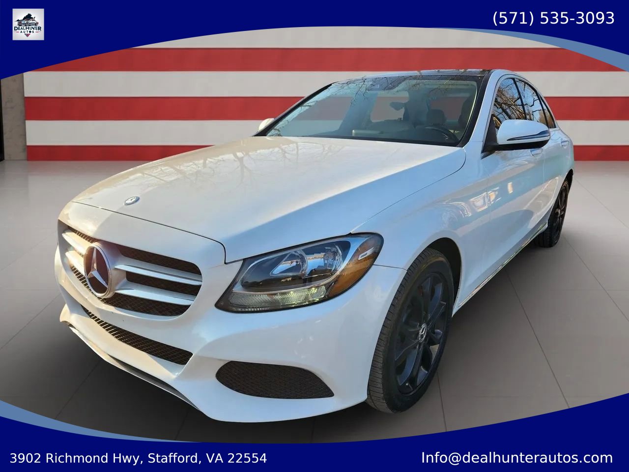 Used 2016 Mercedes-Benz C 300 4MATIC Sedan w/ Premium 1 Package