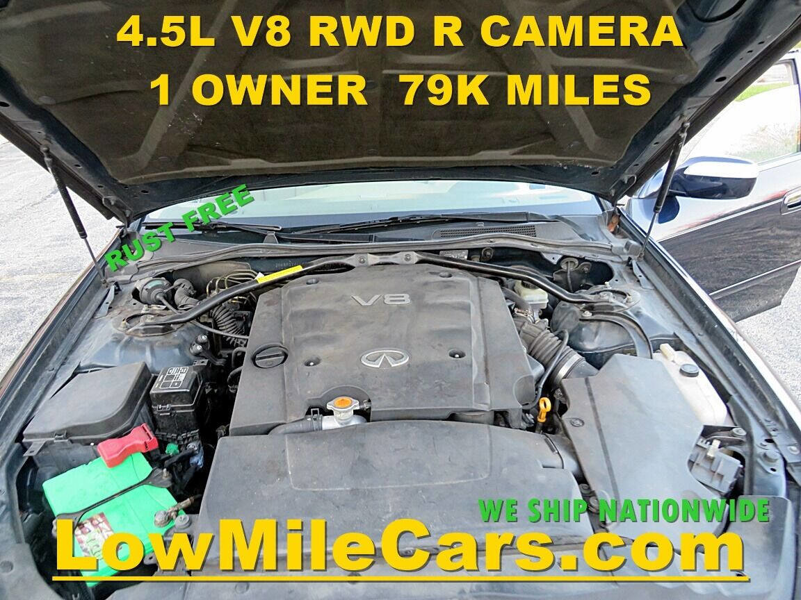 Used 2004 INFINITI Q45 Luxury RWD image 97