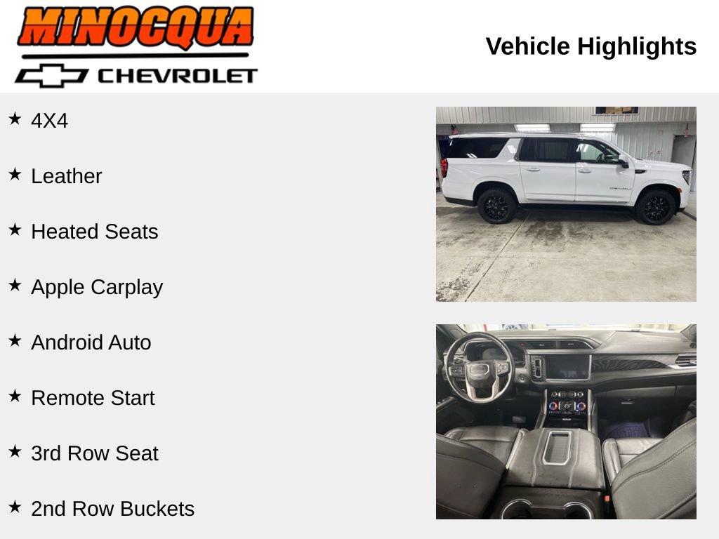 Used 2022 GMC Yukon XL Denali AWD/4WD image 2