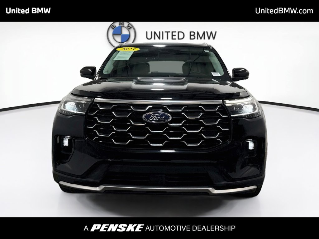 Used 2025 Ford Explorer Platinum w/ Ultimate Package RWD image 2