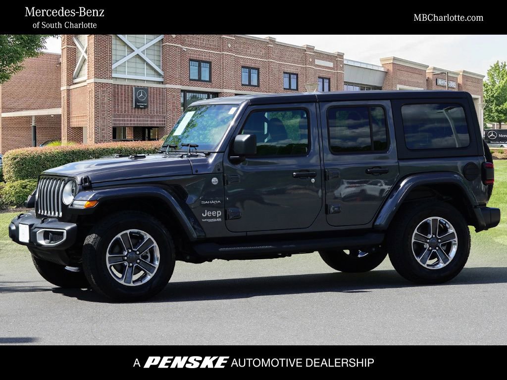 Used 2022 Jeep Wrangler Unlimited Sahara w/ LED Lighting Group