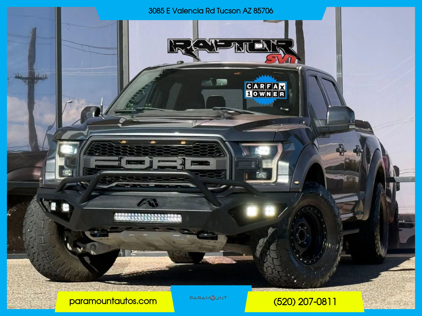 Used 2017 Ford F150 Raptor w/ Equipment Group 802A Luxury