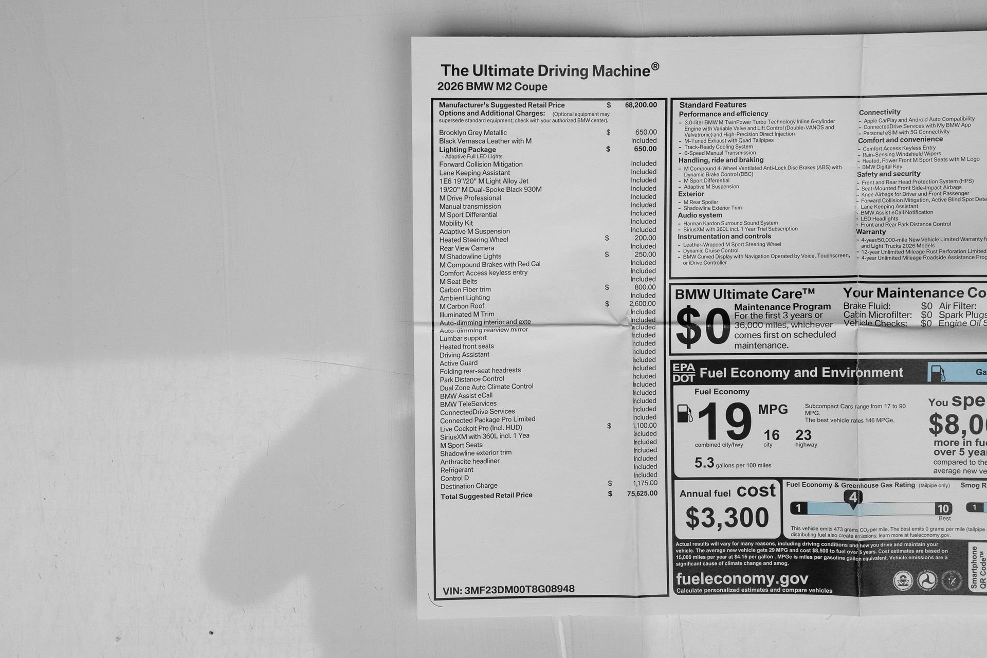 Used 2026 BMW M2 w/ Lighting Package RWD image 81