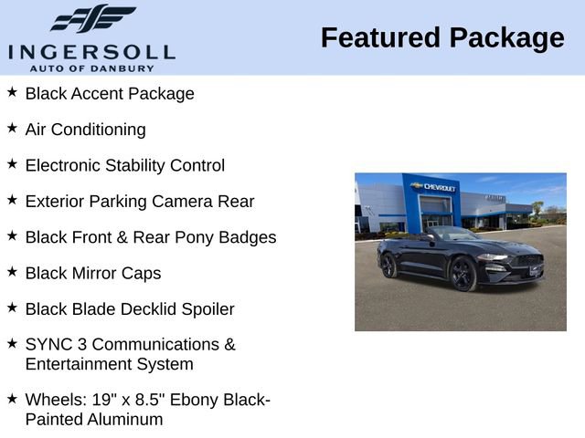 Used 2021 Ford Mustang Convertible w/ Equipment Group 101A image 8