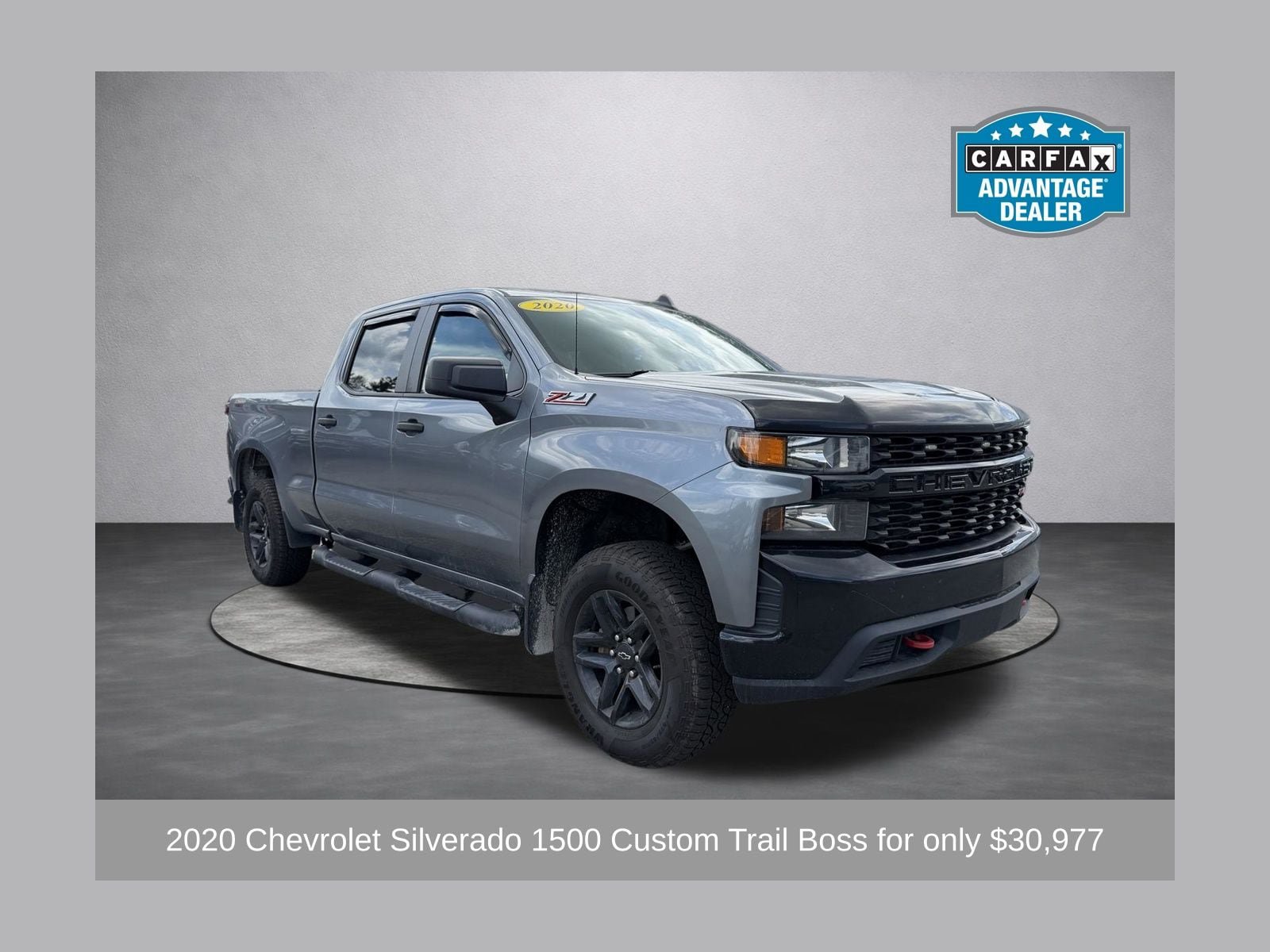 Used 2020 Chevrolet Silverado 1500 Custom Trail Boss w/ Custom Convenience Package