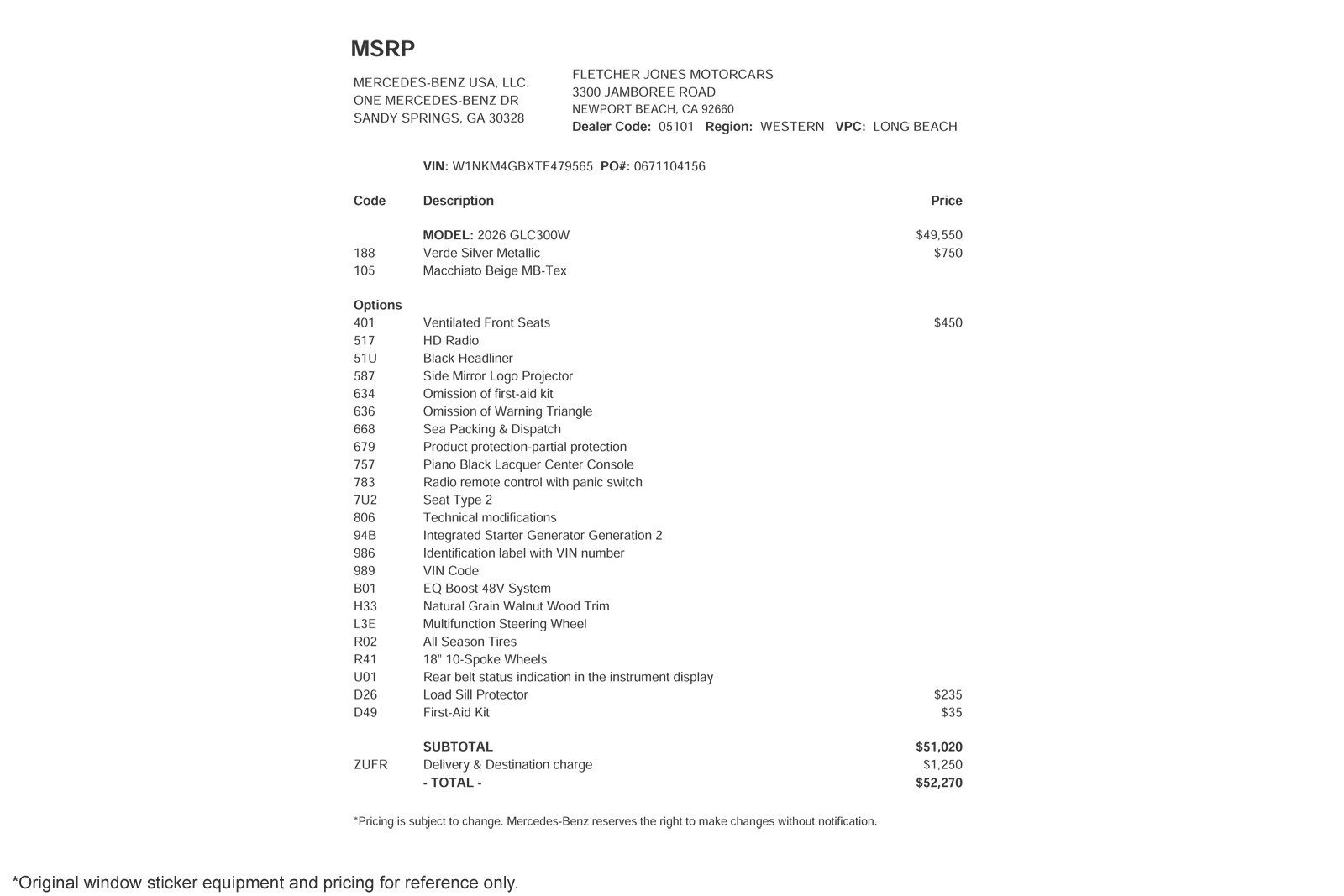 Certified 2026 Mercedes-Benz GLC 300 image 2