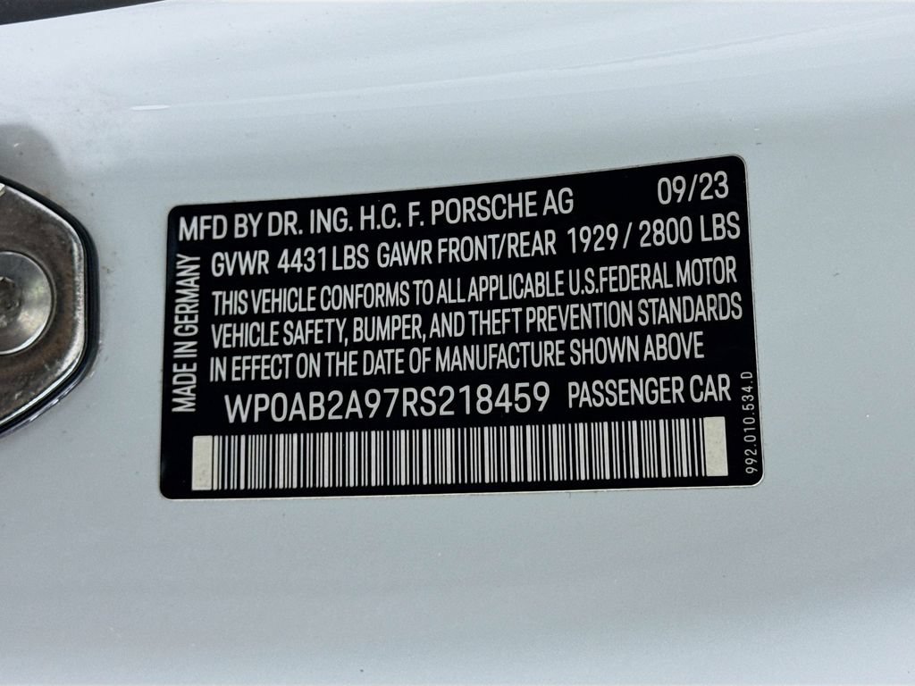 Certified 2024 Porsche 911 Carrera 4S w/ Premium Package AWD/4WD image 40
